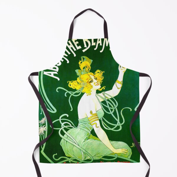 Item preview, Absinthe Blanqui Blonde Lady Nice France French Green Drink Vintage   designed and sold by TeeARTHY.