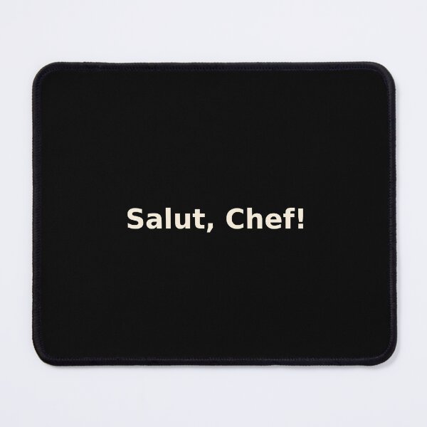 Item preview, Salut, Chef! – Classic Kitchen Typography designed and sold by Chef June.