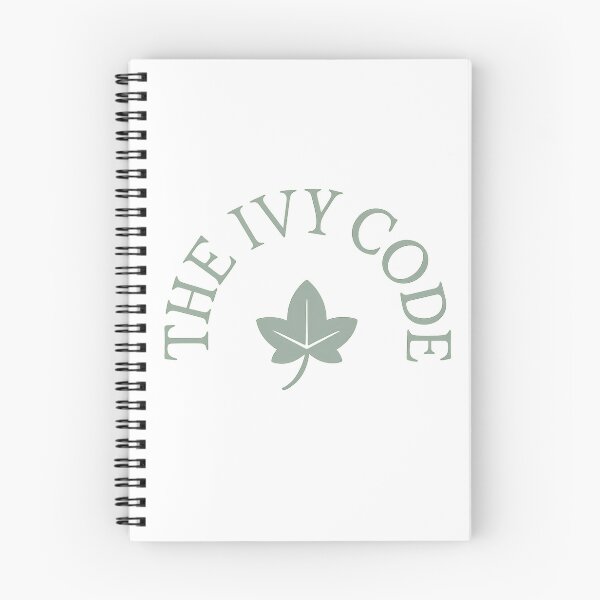 Aperçu de l'œuvre Le Code Ivy - Logo Feuille Alpha Phi créée et vendue par summer-loving.