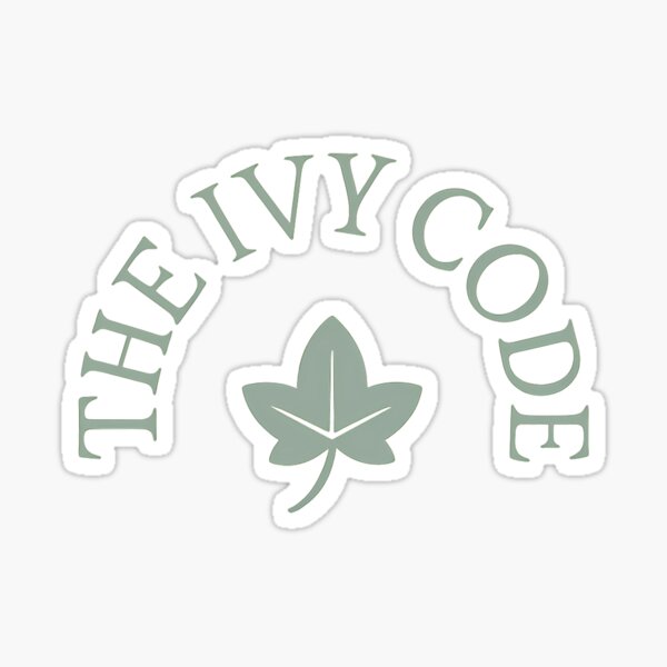 Item preview, The Ivy Code - Alpha Phi Leaf Logo designed and sold by summer-loving.