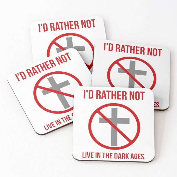 Item preview, I’d rather not live in the dark ages.  designed and sold by Rachel the Artist .
