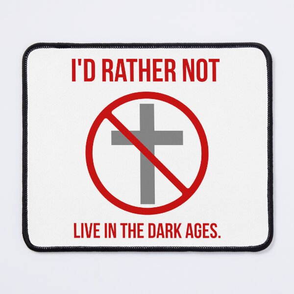 Item preview, I’d rather not live in the dark ages. designed and sold by Rachel the Artist .