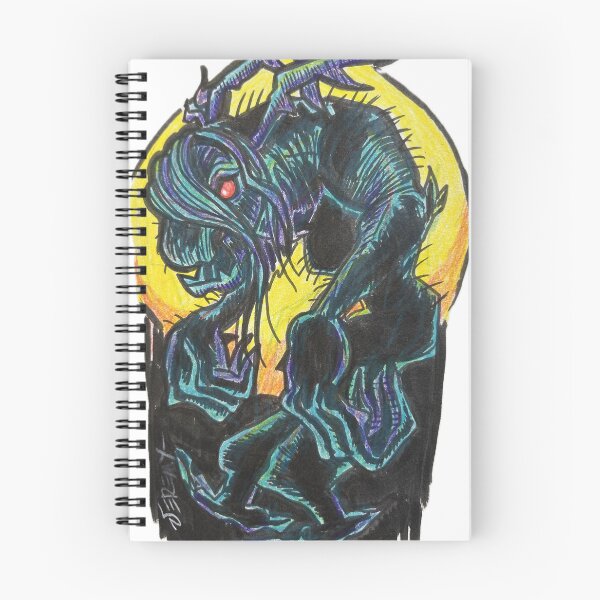 Item preview, Wendigo in the light of the moon designed and sold by Iartjeremy.