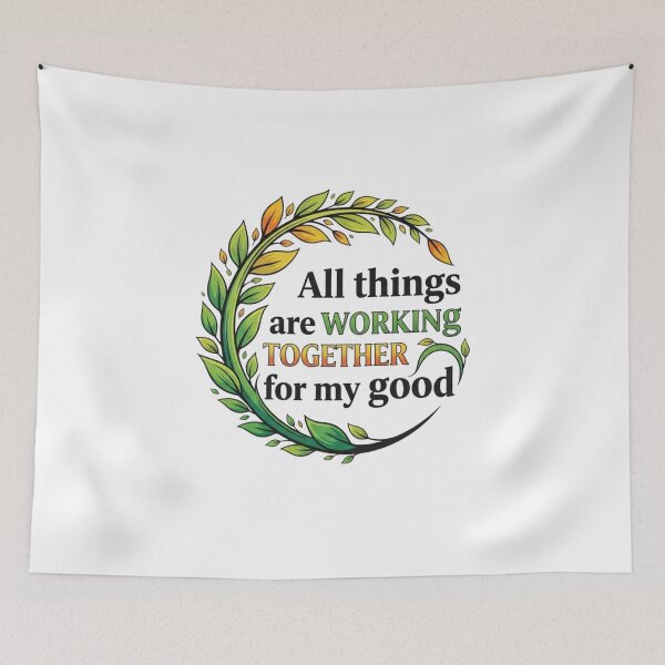 Item preview, All Things Working Together For My Good designed and sold by Faithloveshop.