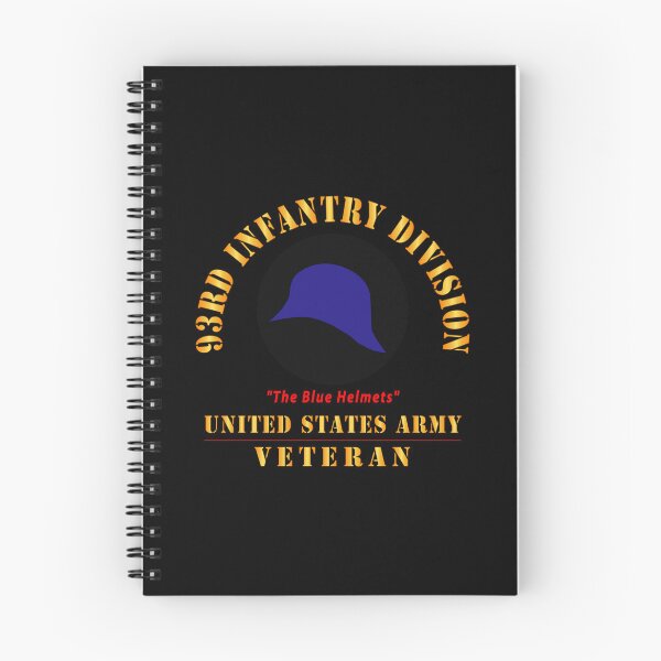 Item preview, Army - SSI - 93rd Infantry Division - The Blue Helmets - US Army Veteran X 300 designed and sold by Military Insignia Products.