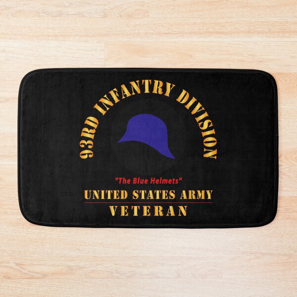 Item preview, Army - SSI - 93rd Infantry Division - The Blue Helmets - US Army Veteran X 300 designed and sold by Military Insignia Products.