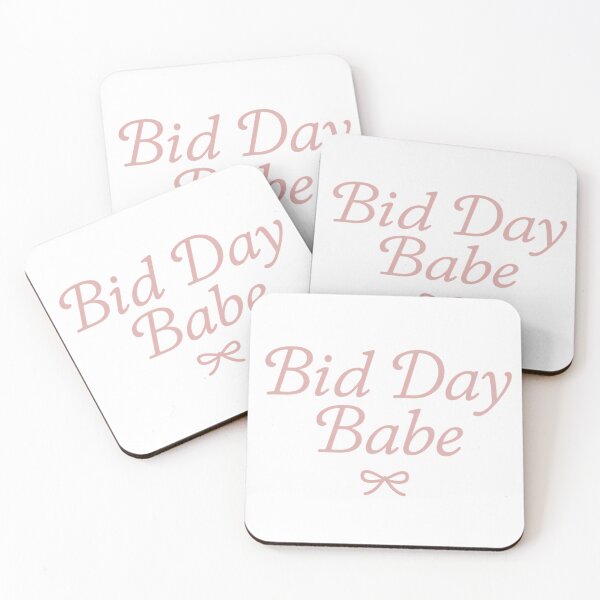 Item preview, Bid Day Babe - Pink Bow Sorority Aesthetic designed and sold by summer-loving.