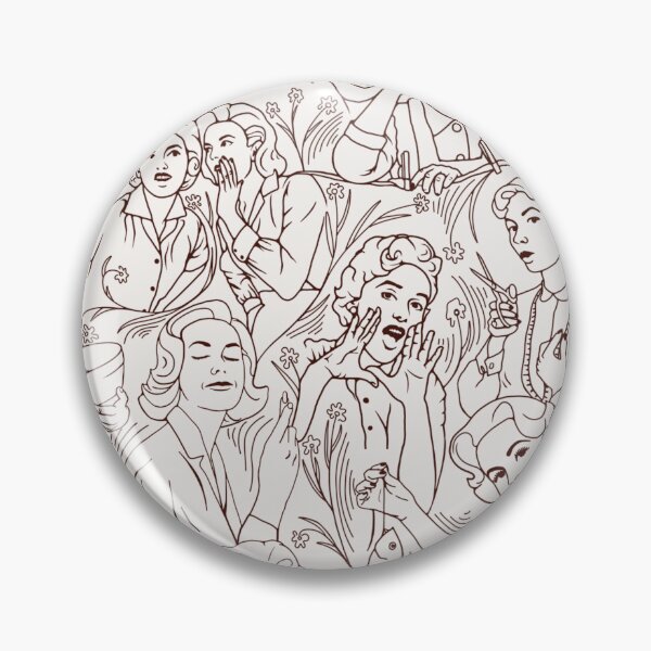 Item preview, Fifties Women Doing Fifties Things designed and sold by Unhinged Heather.
