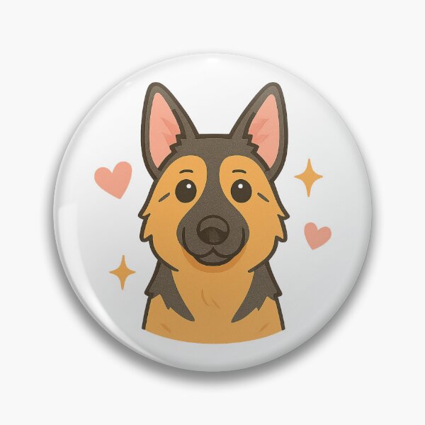 Artikelvorschau, Deutscher Schäferhund entworfen und verkauft von stickers by isabel .