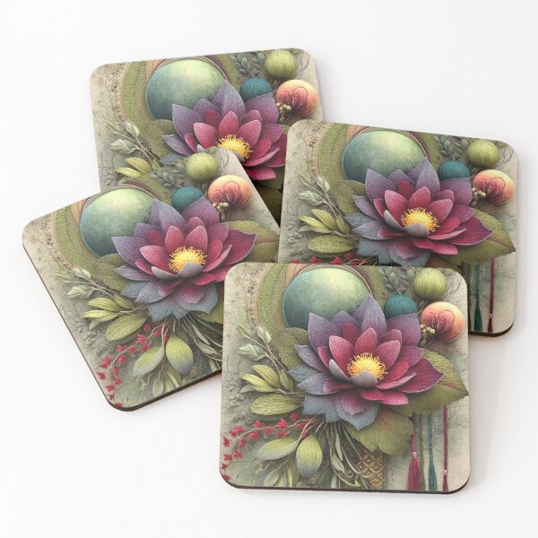 Item preview, Textile Bloom: A Floral Tapestry designed and sold by bloorose.