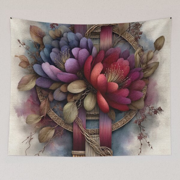 Item preview, Woven Bloom: A Textured Embrace designed and sold by bloorose.