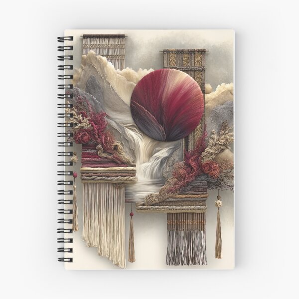 Item preview, Woven Ascent: A Crimson Cascade designed and sold by bloorose.
