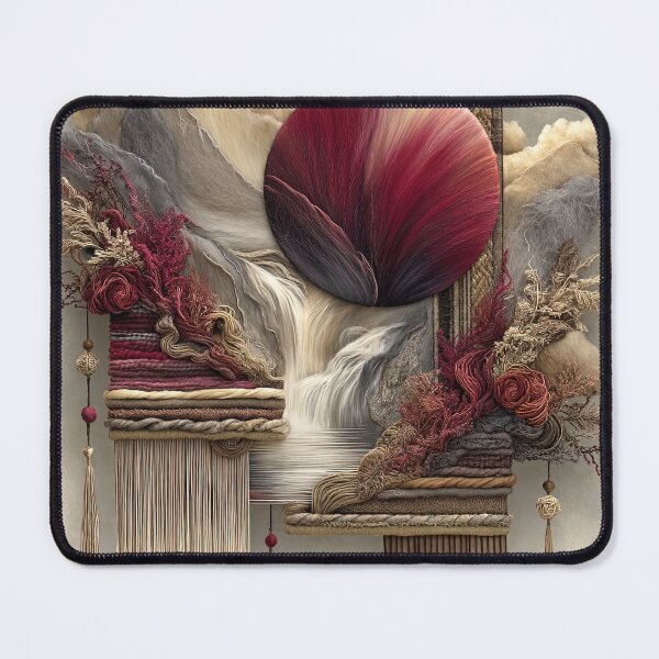 Item preview, Woven Ascent: A Crimson Cascade designed and sold by bloorose.