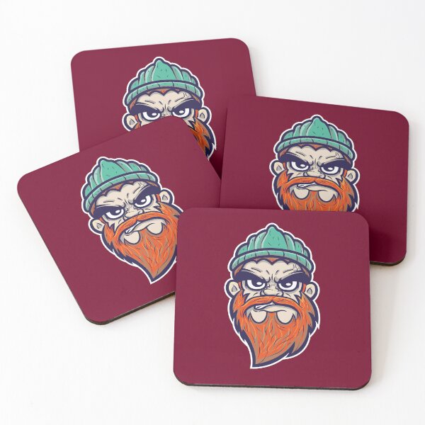 Item preview, Face Angry lumberjack designed and sold by MerlinWear.