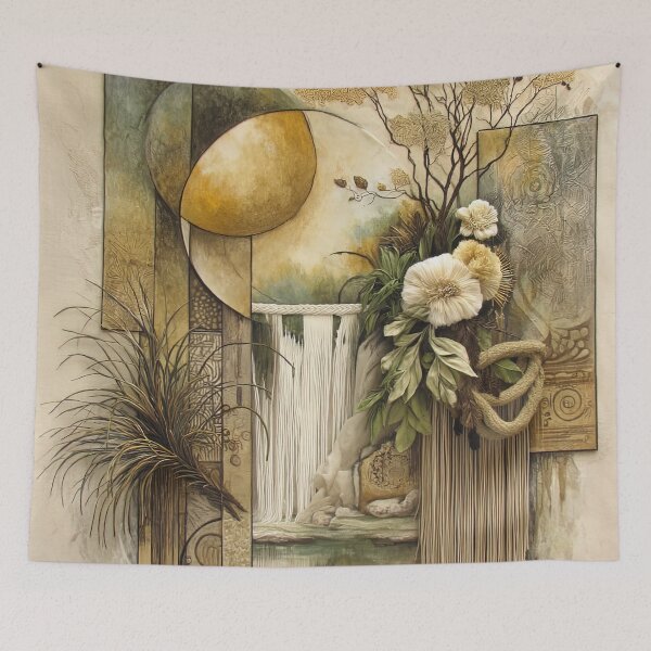 Item preview,  Botanical Weave: A Floral Cascade designed and sold by bloorose.