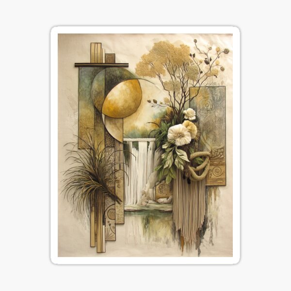 Item preview,  Botanical Weave: A Floral Cascade designed and sold by bloorose.
