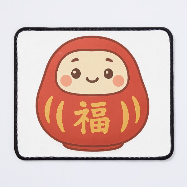 Item preview, Kawaii Daruma – 福 Lucky Goal-Setter Doll designed and sold by NipponPop.