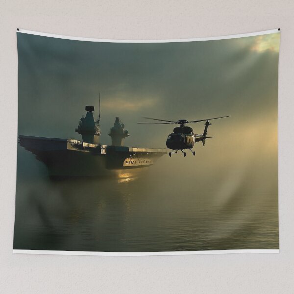 Item preview, HMS Prince of Wales and the Merlin designed and sold by Skyframe Aviation.
