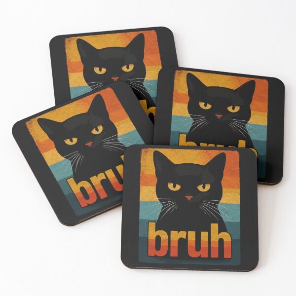 Artikelvorschau, Lustige Katze Bruh Meme Grafik entworfen und verkauft von TynesDesign.