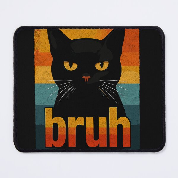 Item preview, Funny Cat Bruh Meme Graphic designed and sold by TynesDesign.