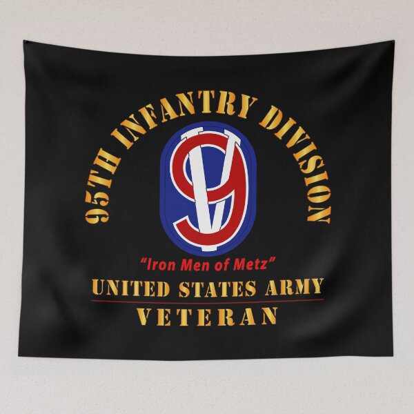 Item preview, Army - SSI - 95th Infantry Division - Iron Men of Metz - US Army Veteran X 300 designed and sold by Military Insignia Products.