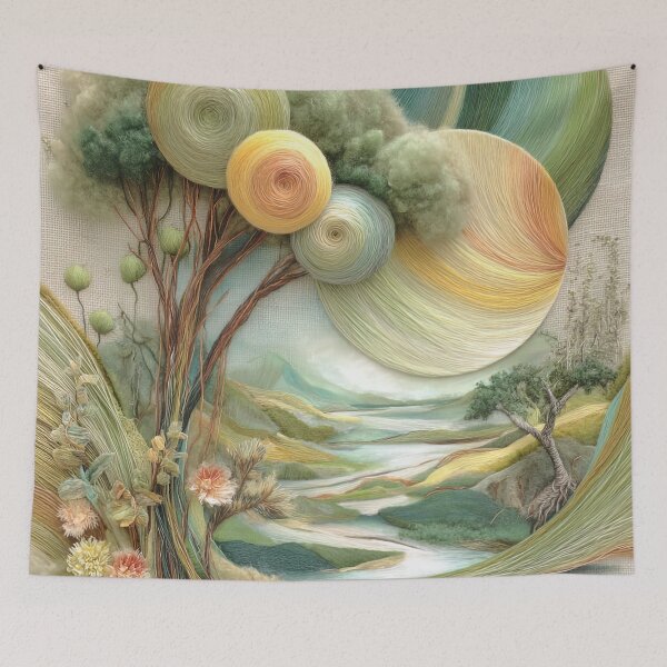 Item preview, Woven Landscape: A Textured Vista designed and sold by bloorose.