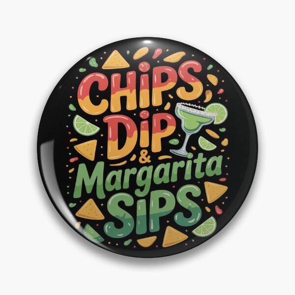 Item preview, Chips, Dip & Margarita Sips designed and sold by splindoershop.