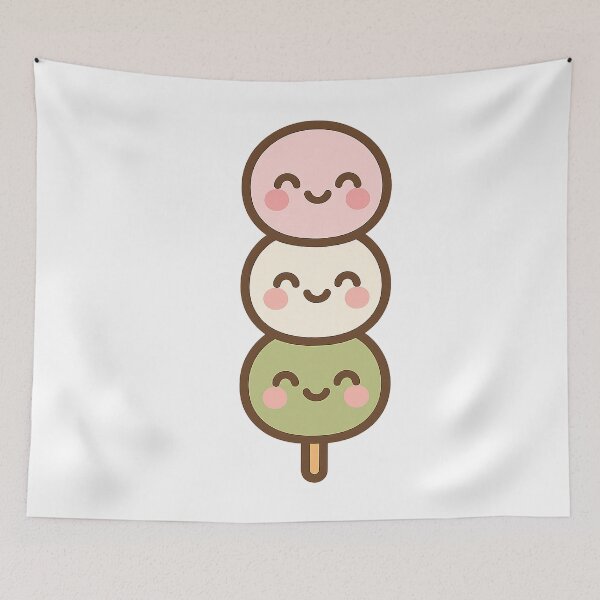 Item preview, Kawaii Hanami Dango – Cherry-Blossom Dumpling Trio designed and sold by NipponPop.