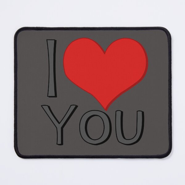 Item preview, I love you black designed and sold by ZiphGames.