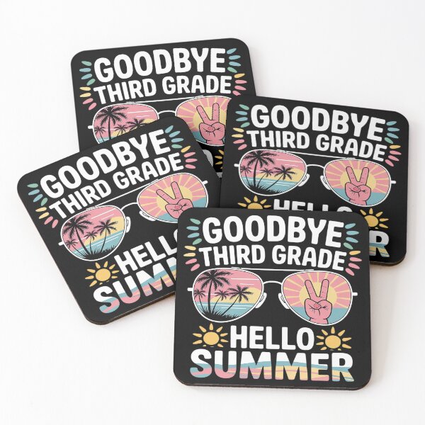 Item preview, Goodbye 3rd Grade Hello Summer Third Grade Last Day School designed and sold by MAKOPOKOShop.