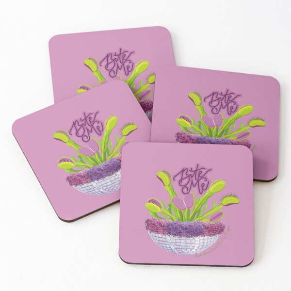 Item preview, Bite Me- Green/Purple designed and sold by FAAFOD.