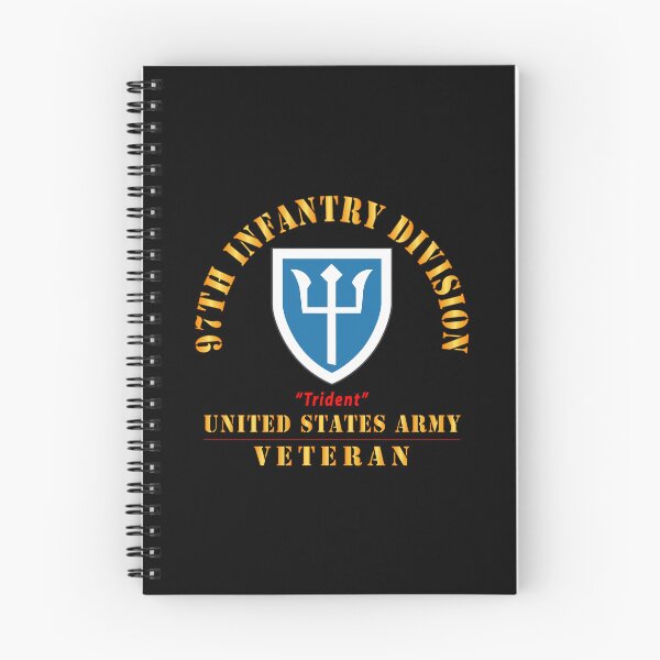 Item preview, Army - SSI - 97th Infantry Division - Trident - US Army Veteran X 300 designed and sold by Military Insignia Products.