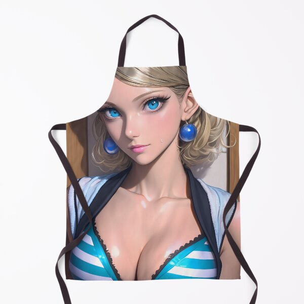 Item preview, Justine Caroline Persona 5 Sassy Blue Earring Girl Swimsuit Confidence designed and sold by mildaclairmo.