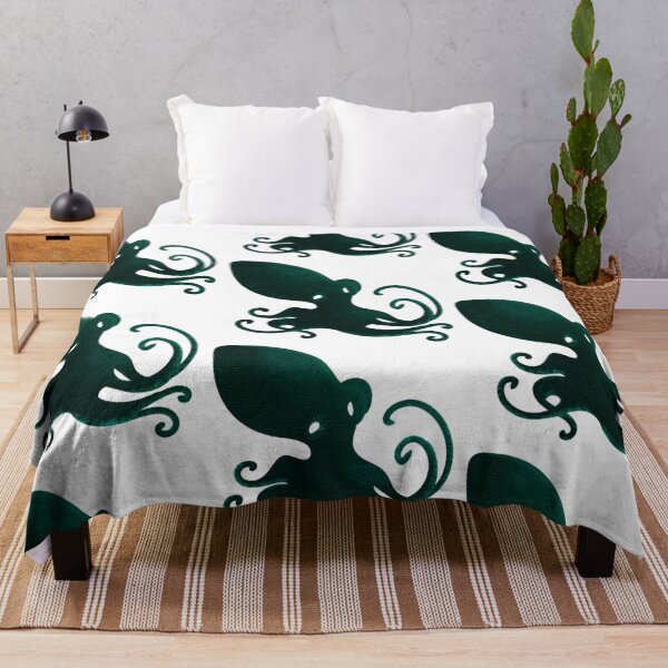 Item preview, Emerald Octopus designed and sold by Art by Morgan Campillo.
