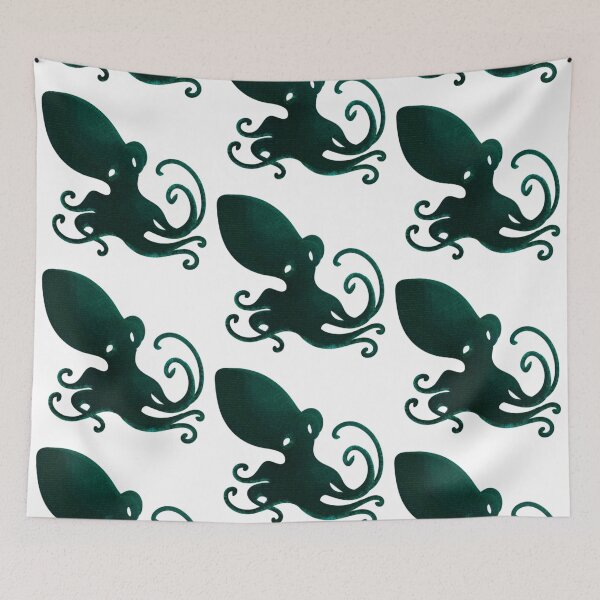 Item preview, Emerald Octopus designed and sold by Art by Morgan Campillo.