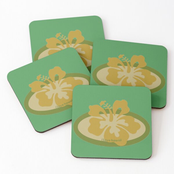 Item preview, "i love hawaii" Hibiscus designed and sold by YsDesignsHawaii.