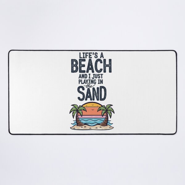 Item preview, Life's a Beach and I'm Just Playing in the Sand designed and sold by Dazzle-Sizzle.