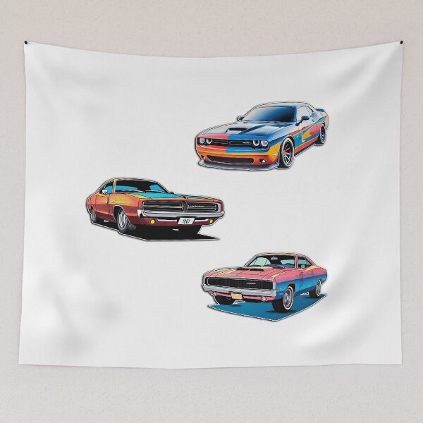 Item preview, Classic car sticker pack, retro comic style. designed and sold by UrbanTRIP.