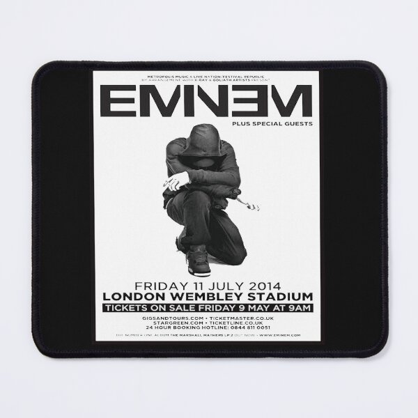 Item preview, Eminem concert poster design designed and sold by mturns57.