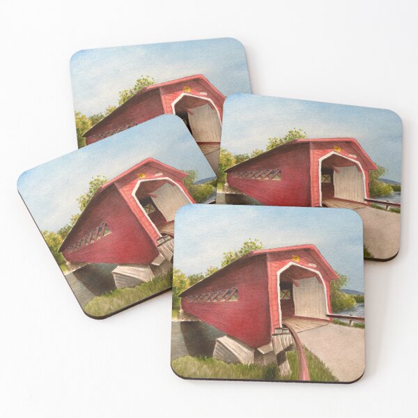 Item preview, Henry Covered Bridge designed and sold by JHWatercolors.