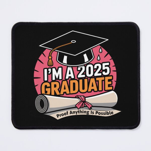 Item preview, 2025 Graduate - Proof Anything Is Possible Funny Graduation designed and sold by KZbubble.
