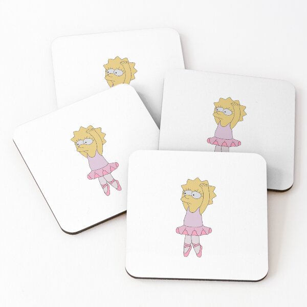 Artikelvorschau, Lisa Simpson, die nervöse Ballerina entworfen und verkauft von WillowTreeArt.