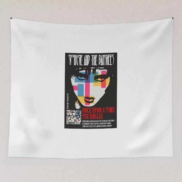 Item preview, Siouxsie and the Banshees - Once Upon a Time - The Singles - Poster Style - Release Date 1981 designed and sold by litmusician.