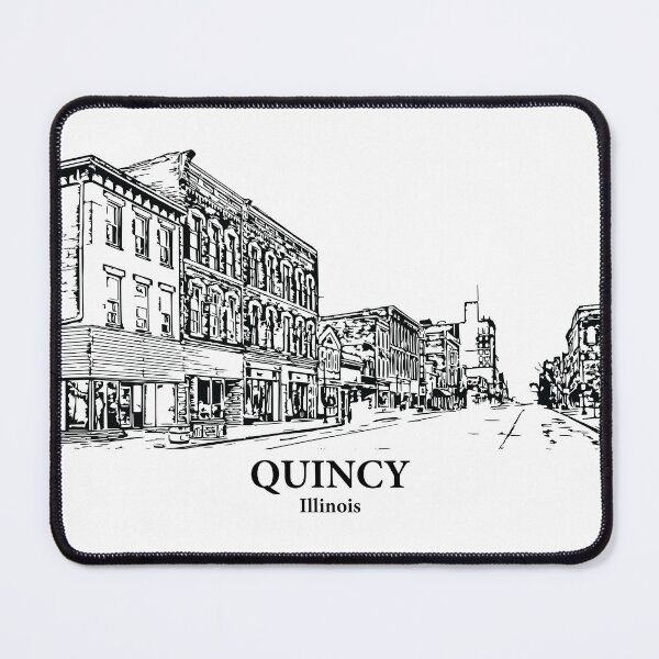 Item preview, Quincy - Illinois designed and sold by Lakeric Cityscapes.