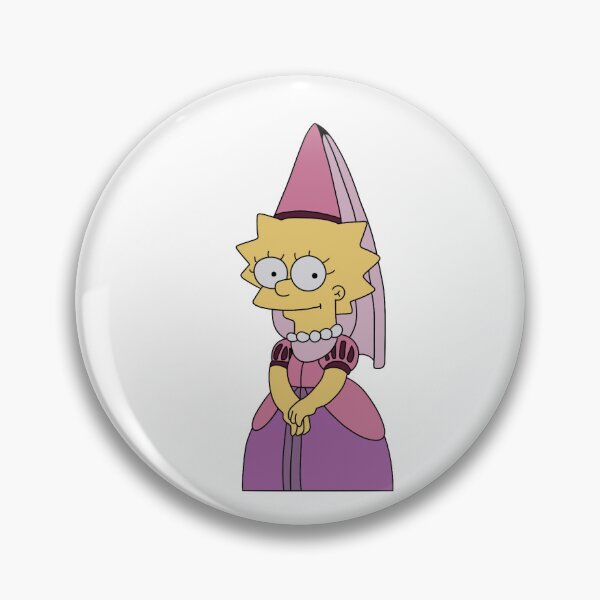 Artikelvorschau, Prinzessin Lisa Simpson entworfen und verkauft von WillowTreeArt.