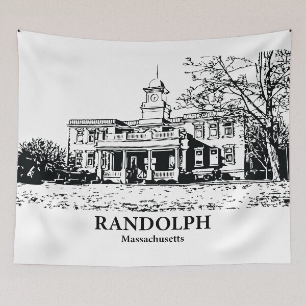 Item preview, Randolph - Massachusetts designed and sold by Lakeric Cityscapes.
