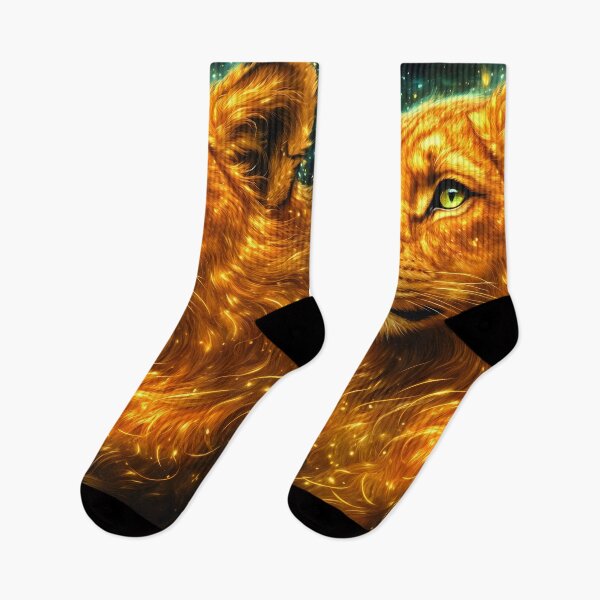Item preview, Portrait Animal Celestial Lioness Starry Cosmos Golden Majesty Glowing Night Vision designed and sold by earlobejerk.