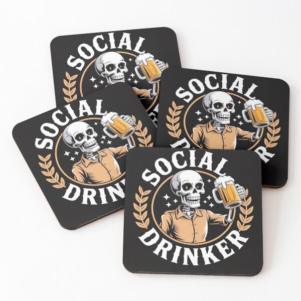 Item preview, Social Drinker designed and sold by Leesondesign.