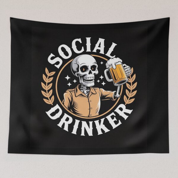 Item preview, Social Drinker designed and sold by Leesondesign.