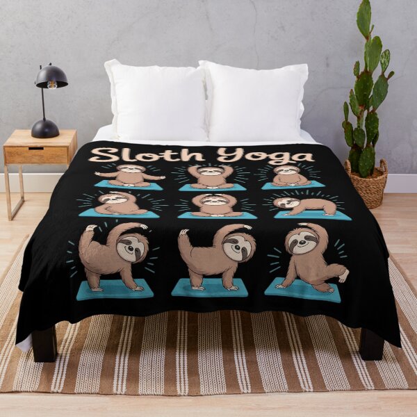 Item preview, Sloth Yoga Cute Animal Baby Sloth Yoga Poses designed and sold by brynatshop.